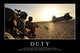 Duty Inspirational Quote and Wall Decal Design 2