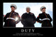 Duty Inspirational Quote and Wall Decal Design 1