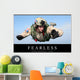 Fearless Inspirational Quote and Wall Decal