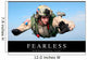 Fearless Inspirational Quote and Wall Decal