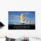 Firepower Inspirational Quote and Wall Decal