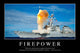 Firepower Inspirational Quote and Wall Decal
