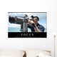 Focus Inspirational Quote and Wall Decal