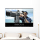 Focus Inspirational Quote and Wall Decal