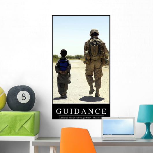 Guidance Inspirational Quote and Wall Decal