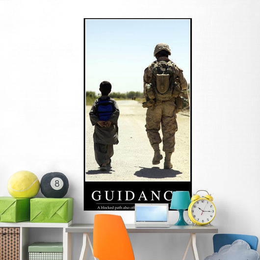 Guidance Inspirational Quote and Wall Decal