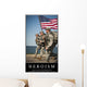 Heroism Inspirational Quote and Wall Decal Design 2