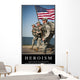 Heroism Inspirational Quote and Wall Decal Design 2