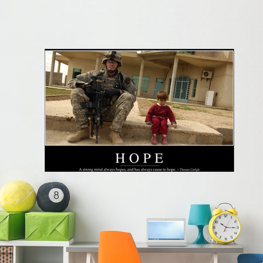 Hope Inspirational Quote and Wall Decal