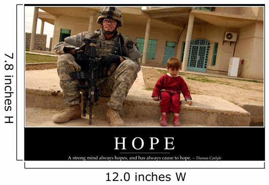 Hope Inspirational Quote and Wall Decal