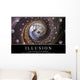 Illusion Inspirational Quote and Wall Decal