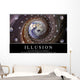 Illusion Inspirational Quote and Wall Decal