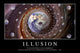 Illusion Inspirational Quote and Wall Decal