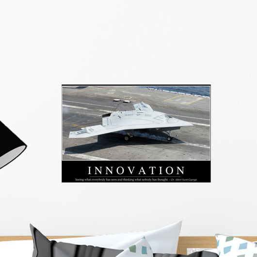 Innovation Inspirational Quote and Wall Decal Design 2