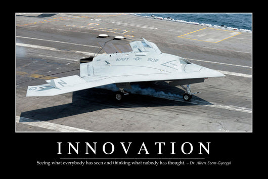Innovation Inspirational Quote and Wall Decal Design 2