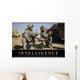 Intelligence Inspirational Quote and Wall Decal