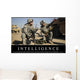 Intelligence Inspirational Quote and Wall Decal