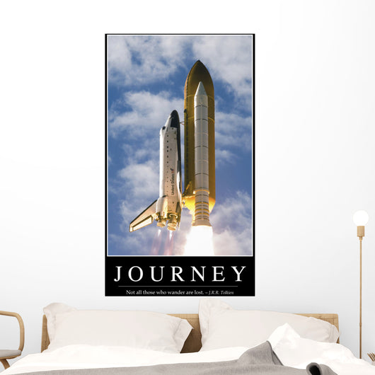 Journey Inspirational Quote and Wall Decal Design 2