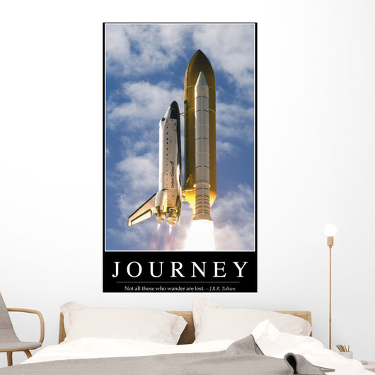Journey Inspirational Quote and Wall Decal Design 2