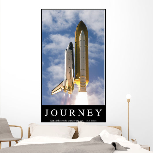 Journey Inspirational Quote and Wall Decal Design 2