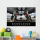 Knowledge Inspirational Quote and Wall Decal