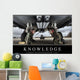 Knowledge Inspirational Quote and Wall Decal