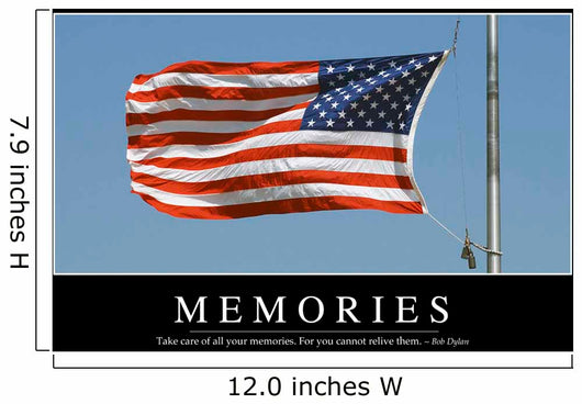 Memories Inspirational Quote and Wall Decal Design 1