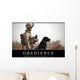 Obedience Inspirational Quote and Wall Decal Design 2