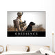 Obedience Inspirational Quote and Wall Decal Design 2