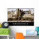 Obedience Inspirational Quote and Wall Decal Design 1