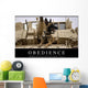 Obedience Inspirational Quote and Wall Decal Design 1