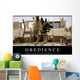 Obedience Inspirational Quote and Wall Decal Design 1