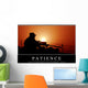 Patience Inspirational Quote and Wall Decal