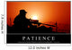 Patience Inspirational Quote and Wall Decal