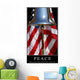 Peace Inspirational Quote and Wall Decal Design 3