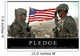 Pledge Inspirational Quote and Wall Decal