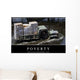 Poverty Inspirational Quote and Wall Decal