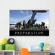 Preparation Inspirational Quote and Wall Decal