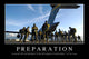Preparation Inspirational Quote and Wall Decal