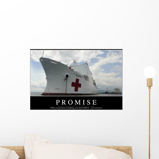 Promise Inspirational Quote and Wall Decal Design 2