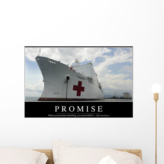 Promise Inspirational Quote and Wall Decal Design 2