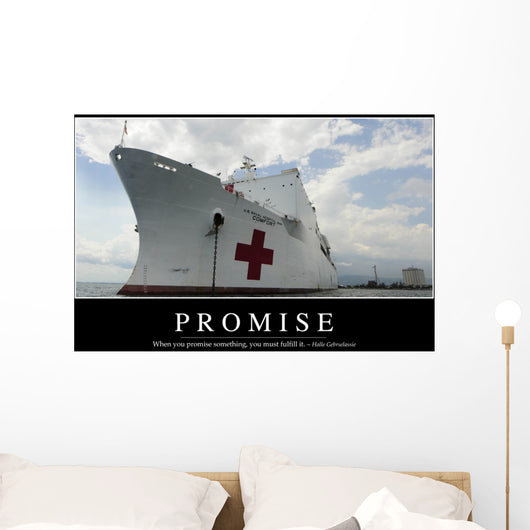 Promise Inspirational Quote and Wall Decal Design 2