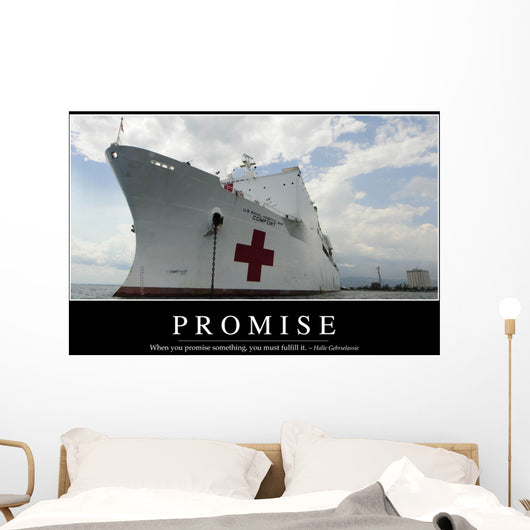 Promise Inspirational Quote and Wall Decal Design 2