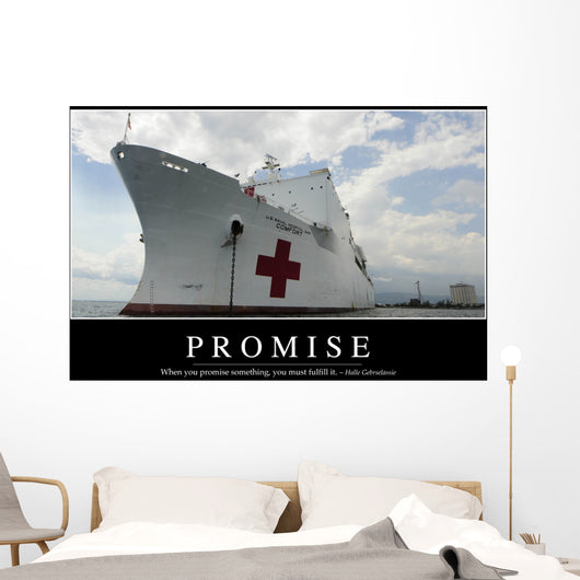 Promise Inspirational Quote and Wall Decal Design 2