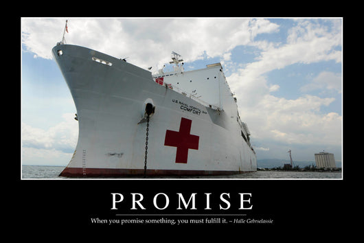Promise Inspirational Quote and Wall Decal Design 2
