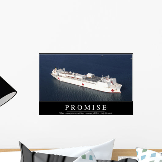 Promise Inspirational Quote and Wall Decal Design 1