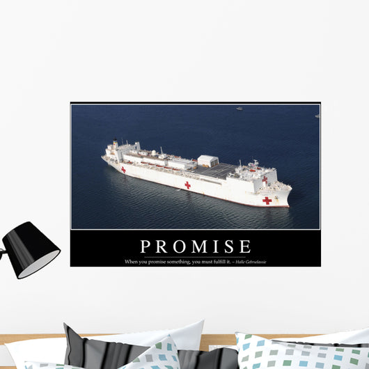 Promise Inspirational Quote and Wall Decal Design 1