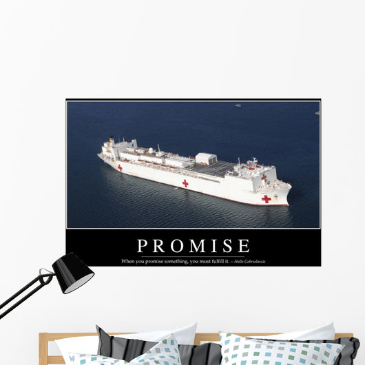 Promise Inspirational Quote and Wall Decal Design 1