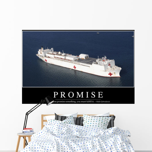 Promise Inspirational Quote and Wall Decal Design 1
