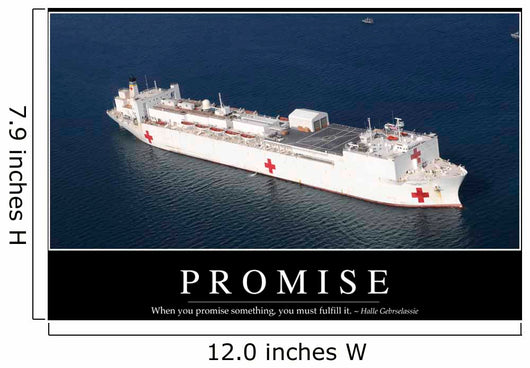 Promise Inspirational Quote and Wall Decal Design 1